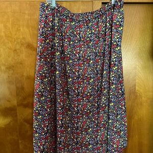 J Crew Print Women's Skirt
